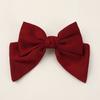 Korean Style Back of Head Clip Spring Clip French Hair Bow Clip Daily Wear Hair Accessory  Girls