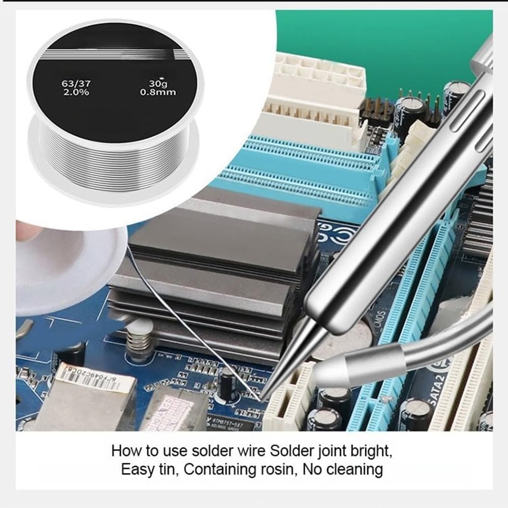 Internally Heated Industrial Laser Welding Tools, 60W Up to 480℃ Temperature One-Handed External Heating Soldering Gun, Multi-Function Soldering