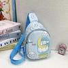 Cartoon Kids' Mini Chest Bag: Lightweight Toddler & Kindergarten Crossbody Backpack for Snacks & Toys