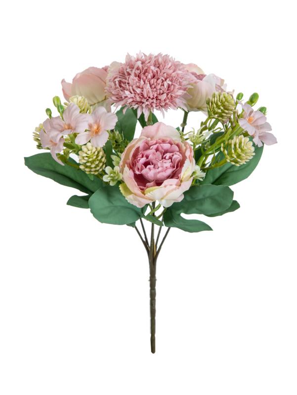 1/3PCS Artificial Flowers Peony Silk Wedding Wreath Home Room Vase Table Decor Bridal Bouquets Festival Outdoor Courtyard Garden