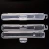 Portable Dustproof Toothbrush Storage Box Outdoor Travel Transparent Plastic Toothbrush Holder Toothpaste Storage And Organizer