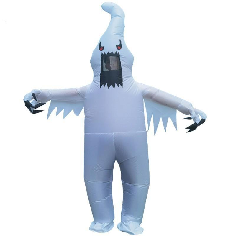 Costume Gonflable Dinosaure Alien Halloween Très Vendu - Tenue Poupée Drôle Créative pour Spectacles et Maquillage