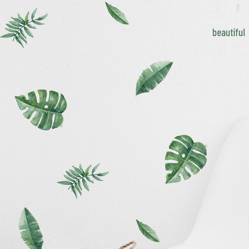 Tropical Monstera Wall Sticker for Bedroom and Living Room Decor