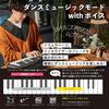 Casio Casiotone CT-S195 Electronic Keyboard 61-Key Portable Lightweight Compact 2-Way Power Supply Black