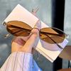 1/2pcs Small Square Metal Sunglasses Women Steampunk Leopard Decoration Multi Color Sun Glasses Fashion Eyewear