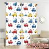 Set Of 2 Modern Flat Printing Jit Curtains Without Rod Car Pattern Drapes Print Yarn Holiday Perfect Curtain Polyester
