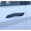 For Hyundai Sonata     ABS Chrome Carbon Fiber Black Car Door Handle Cover Trim Sticker Car Styling Accessories