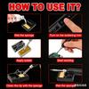 Rechargeable Wireless Soldering Iron Set With Digital Temperature Control And Complete Accessory For Precise Welding Job