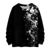 Women's Casual Long Sleeve Woolen Christmas Sweatshirt Fall  Vacation Long Sleeve Pullover