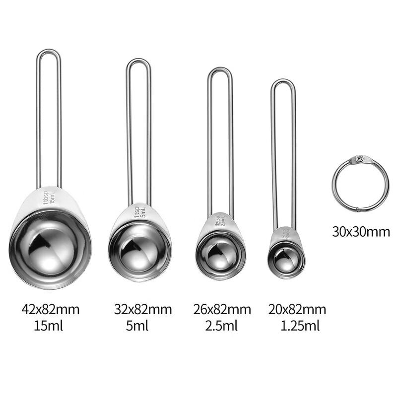 ZISIZ Stainless Steel Measuring Set