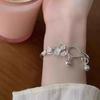 Of Gorgeous Lily The Valley Floral Bracelet Adjustable Open End Chic Jewelry Womens