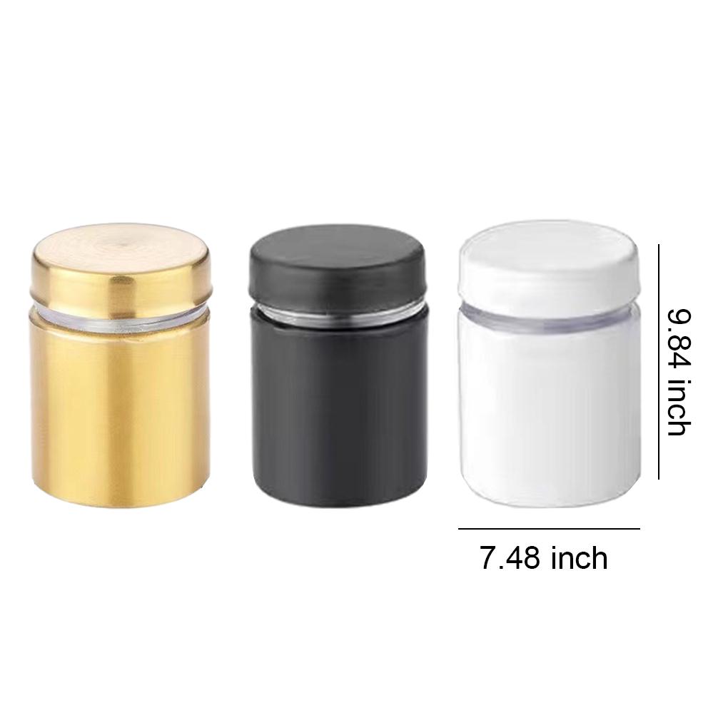 8pcs/set Stainless Glass Spacers - Easy To Install And Anti-Rust For Glass Panels Sign Panel