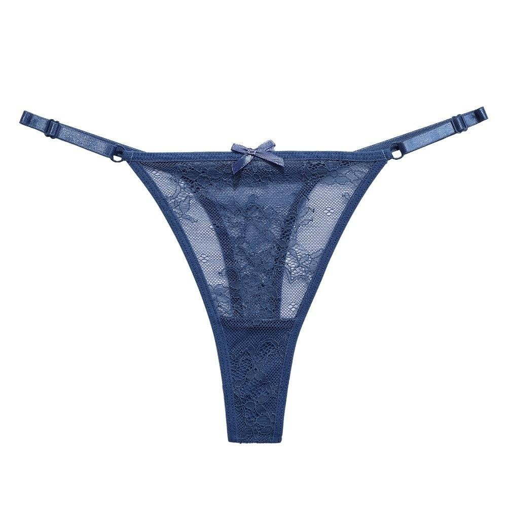 Thin Lace Mesh Thong Transparent Women Underwear Underpants T-Back Panties  Gifts