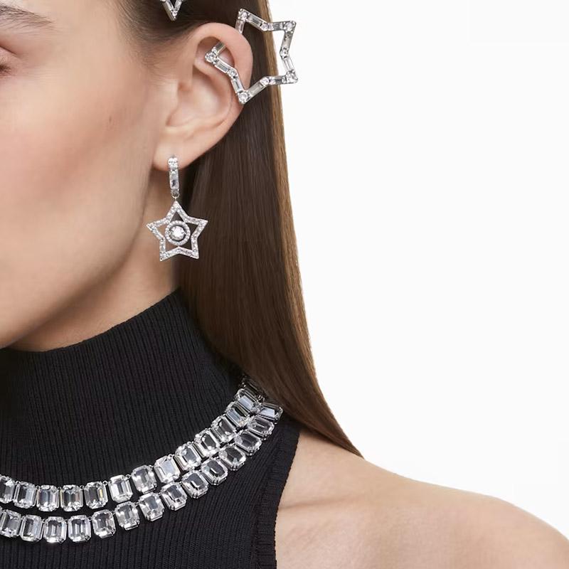 Swarovski Stella ear cuff women's temperament, high-end and light luxury 5617757