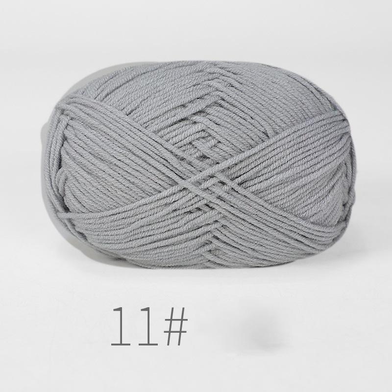 DIY Blended Fabric Soft Cotton Knitting Yarn Thick Fiber Velvet Yarns Hand Knitting Wool Crochet Yarn for Sweater