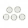 50mm Cabinet Vents ABS Plastic Air Vent Decor Grey/Black/Brown/White