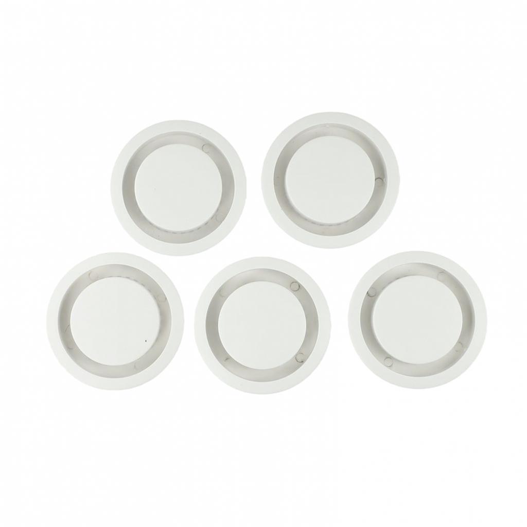 50mm Cabinet Vents ABS Plastic Air Vent Decor Grey/Black/Brown/White