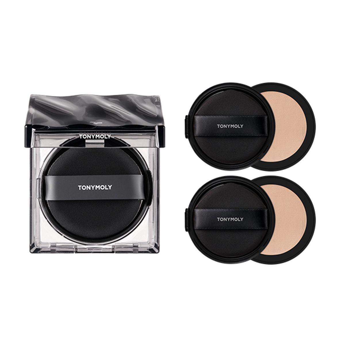 [SET] Skin Tone Fixing Cover Cushion Main Product + 2 Refills 00 Porcelain + Refill