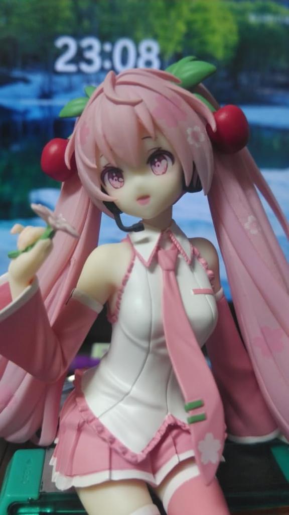 Furyu Hatsune Miku Noodle Stopper Figure Sakura Miku 2024