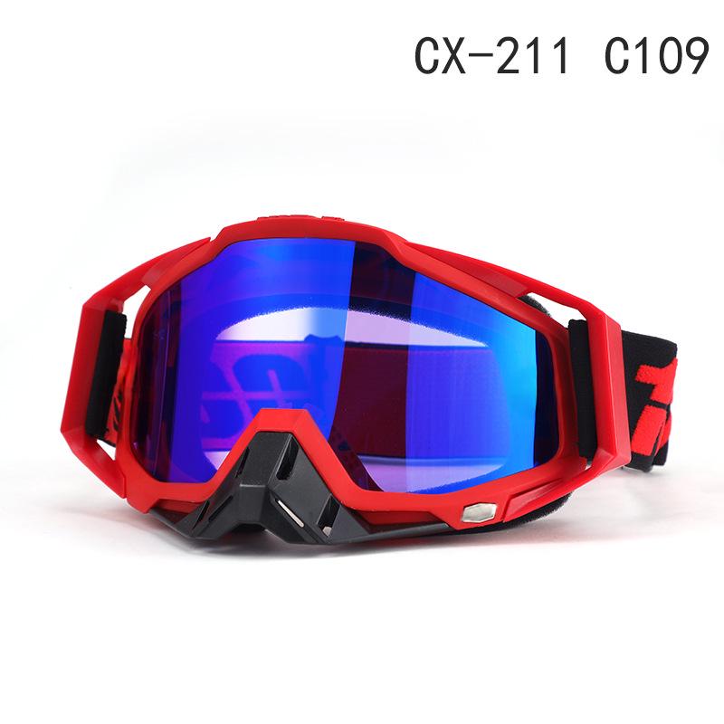 Gafas de Moto y Esquí a Prueba de Viento Transfronterizas: 100% Todoterreno, Equitación al Aire Libre y Protección para Descenso