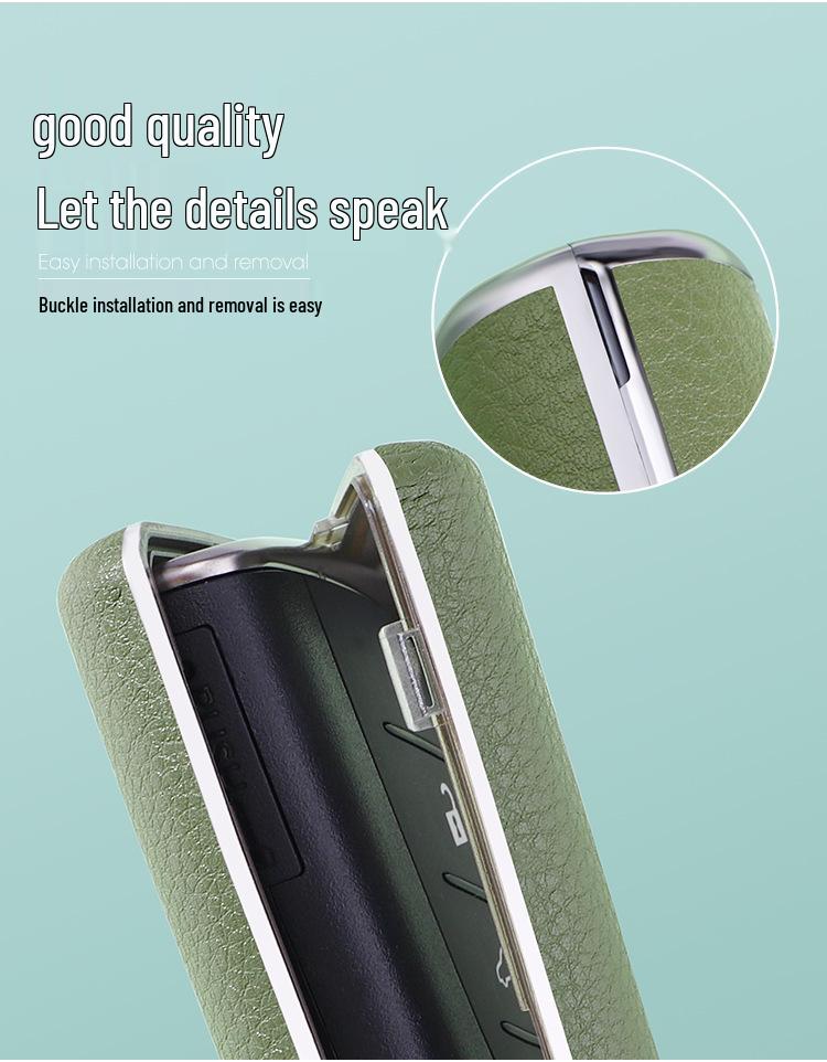 Lexus 18 ES/LS/LC/UX Key Case: Protective Cover with Chain Buckle