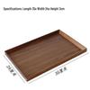 Abay Black Walnut Rectangular Serving Tray