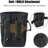 Outdoor Molle Drawstring Magazine Dump Pouch Adjustable Utility Belt Fanny Hip Holster Bag Outdoor Ammo Storage Pack Ammo Bag