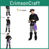 Sophisticated Purple Caribbean Pirate Costume For Adult Males Ideal For Theatrical Presentations