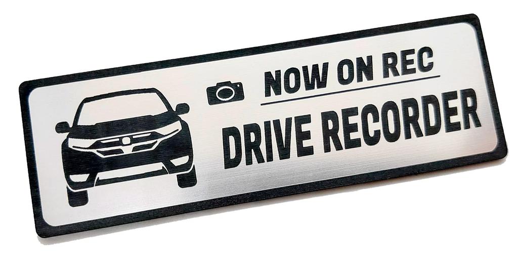 Honami Works RW RT Dash Cam Emblem Sticker for Vehicles with Dash Cams CR-V
