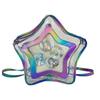 Stern Pentagramm Schmerztasche transparente Tasche Damentasche Doppel-Schulter Schulter Crossbody Japanische Bar Babytasche Freizeittasche