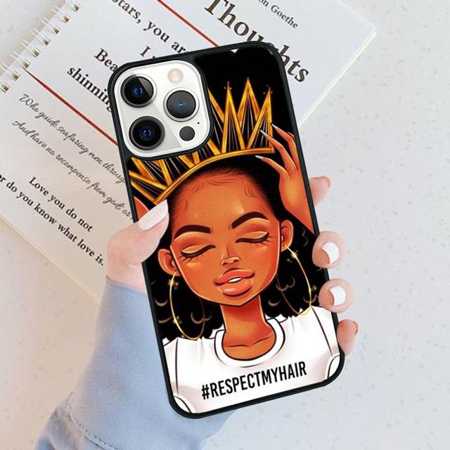 Black Girl Magic phone Case Cover For iPhone 17 Air 16 15 14 Plus Apple 11 12 13 Pro Max coque