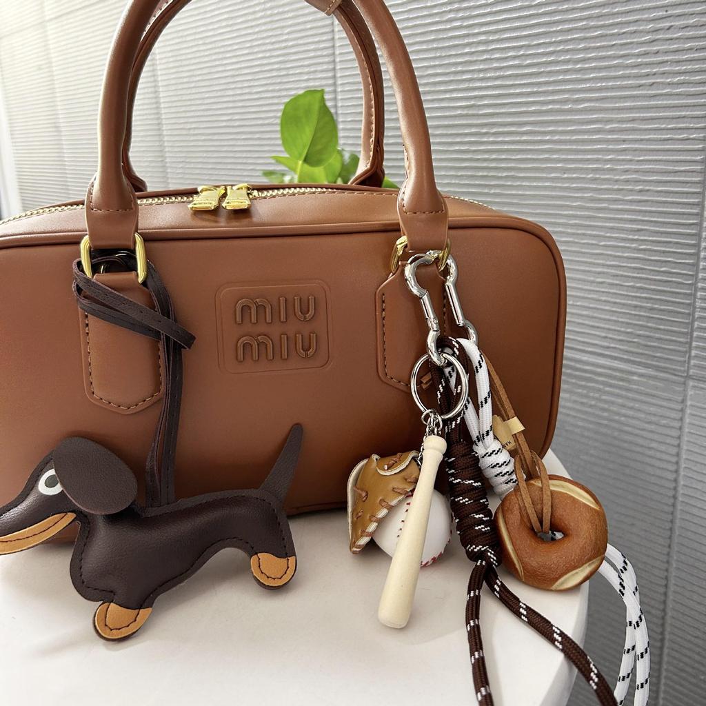 Lye Series Bagel Bag Keychain Pendant & Lanyard Accessory