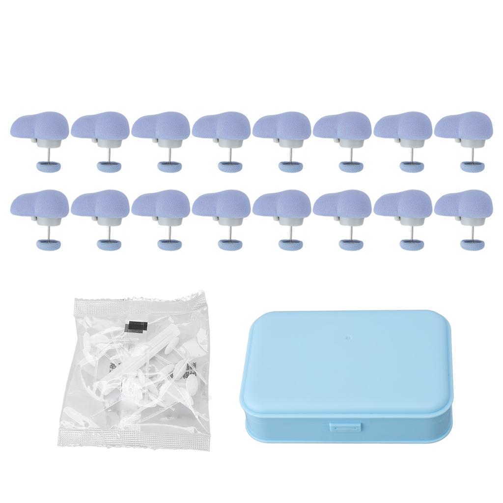 16 STÜCKE Bettdeckenklammern für Bettdecke innen Niedliches Häschen Bettdecken-Nadel Befestigungsset für Steppdecke Kissen