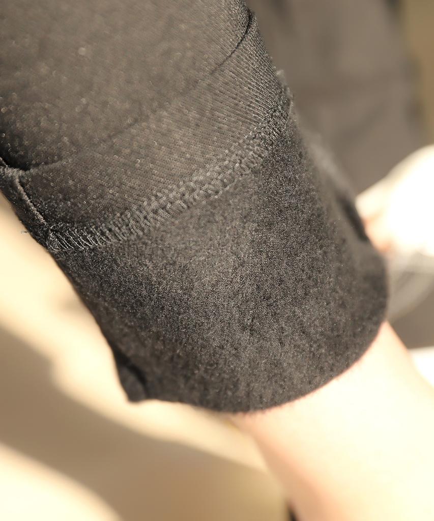 Jikeulib Warm Fleece-Lined Spandex Wide Elastic Black Skinny Leggings Pants