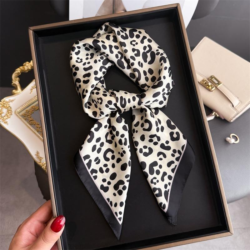 Fashion Classic High Quality Leopard Print Square Scarf Women S Neck Accessory