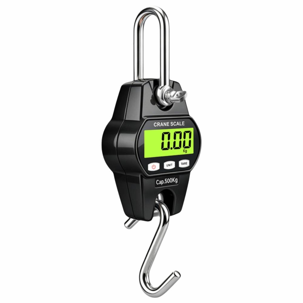 Aluminum Shell Digital Hanging Scale 300/500KG Crane Scale Electronic Hook Scale Port 300kg