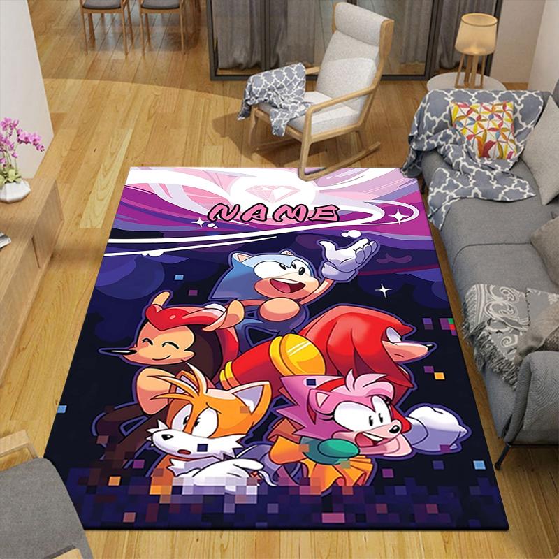 Custom 1Pc Sonic Adventure Through Dreams Rug Office Carpet Indoor Outdoor Entrance Doormat Nonslip Soft And Comfortable Living Room D2915337