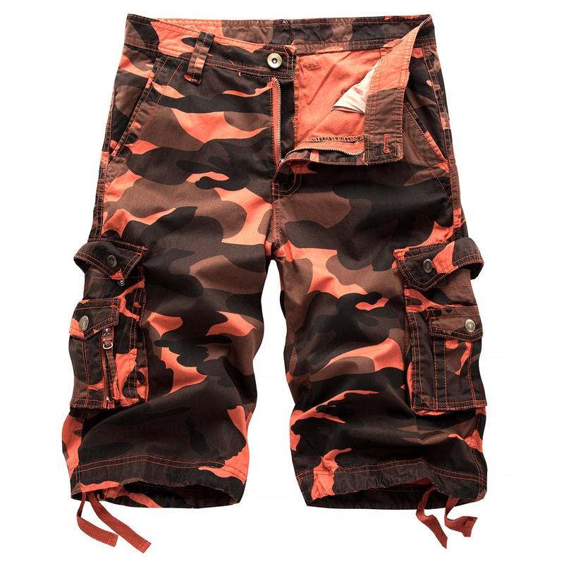 JAYSCE Mens Fashion Cargo Shorts 100%Cotton Casual Summer Work Sprots Pants Classic Short
