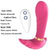 Wireless Remote-Control Wearable Vibrating G-Spot Heating Dildo for Women