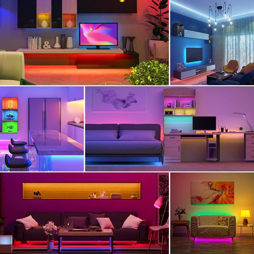 FCOB COB RGB LED Strip Flexible LED Strip 3M 576 10mm Color Energy Class No Controller or Power for Indoor Decor BTF-LIGHTING Light, High-Density