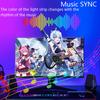 Smart Gaming Ambient Lighting Computer Monitor Screen SYNC Light Strip PC Backlight RGBIC Lamp Tape with Music SYNC Color Picker