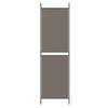 6 Piece Anthracite Room Divider 300 X 180 Cm Fabric