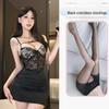 Sexy Secretary Lace Uniform Set with Tight Skirt for Pure Temptation
