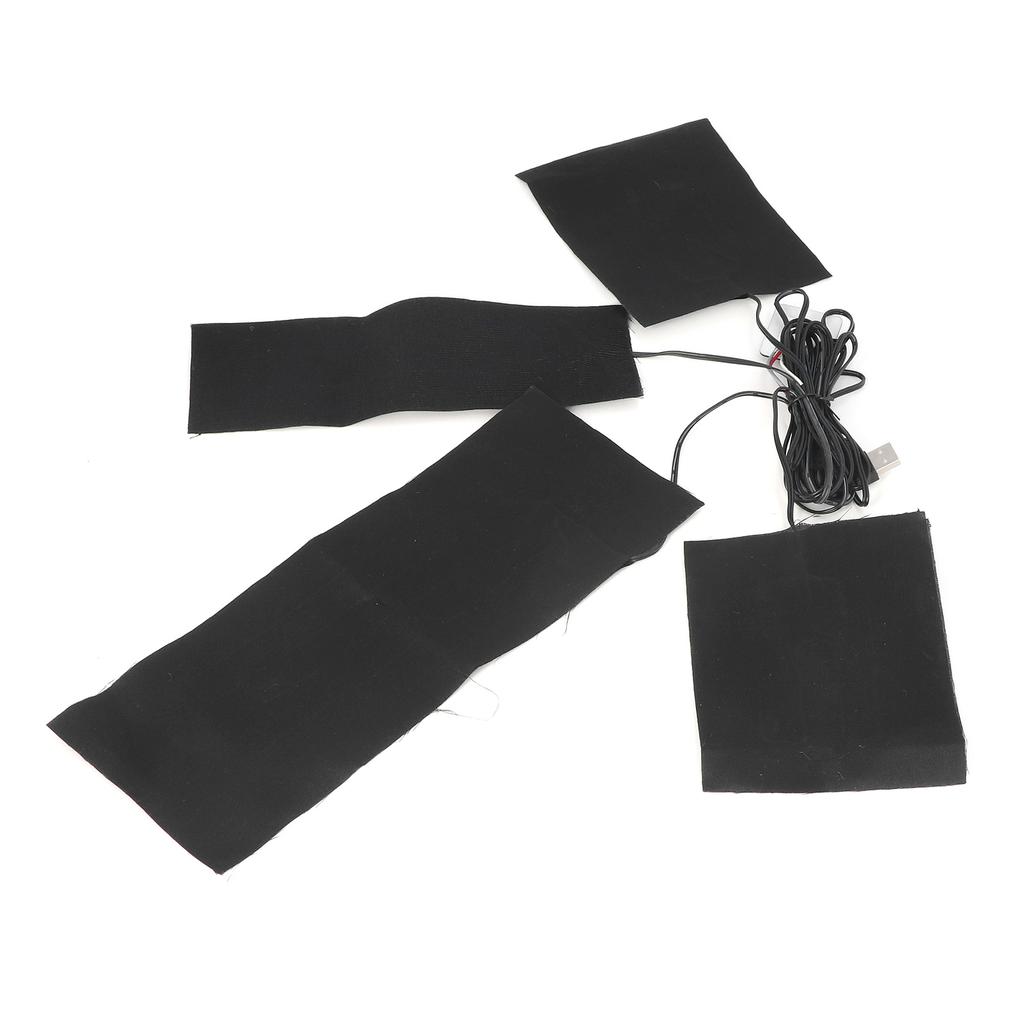 3-biegowa elektryczna podkładka grzewcza Mata Wielofunkcyjna Zmywalna Zimowa Folia Grzewcza USB do Domu na Zewnątrz