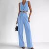 Women's Fashion Casual Vest Set