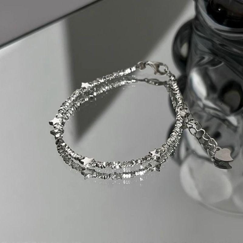Silver Fragment Star Bracelet for Women - Unique, Trendy & Exquisite Design