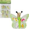 Felt Butterfly Clips 6 PCS 4 CM Easter Spring