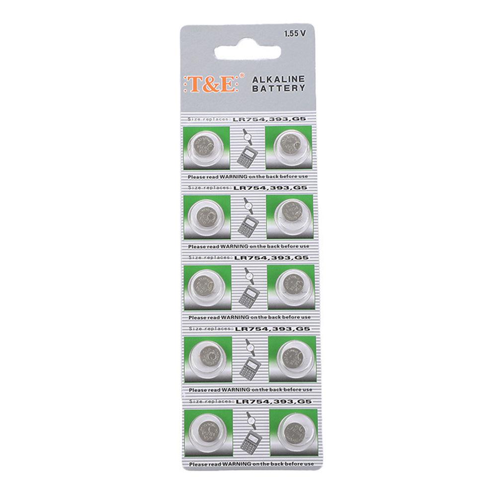 AG1/AG13/AG6/AG7 1.5V Alkaline Button Battery for Watches and Toys