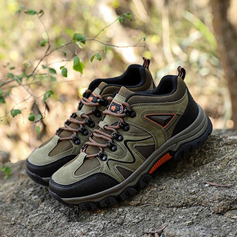Men's Hiking Shoes Waterproof Sports Shoes Large Size 39-47 Men's Boots Outdoor Hiking Shoes
