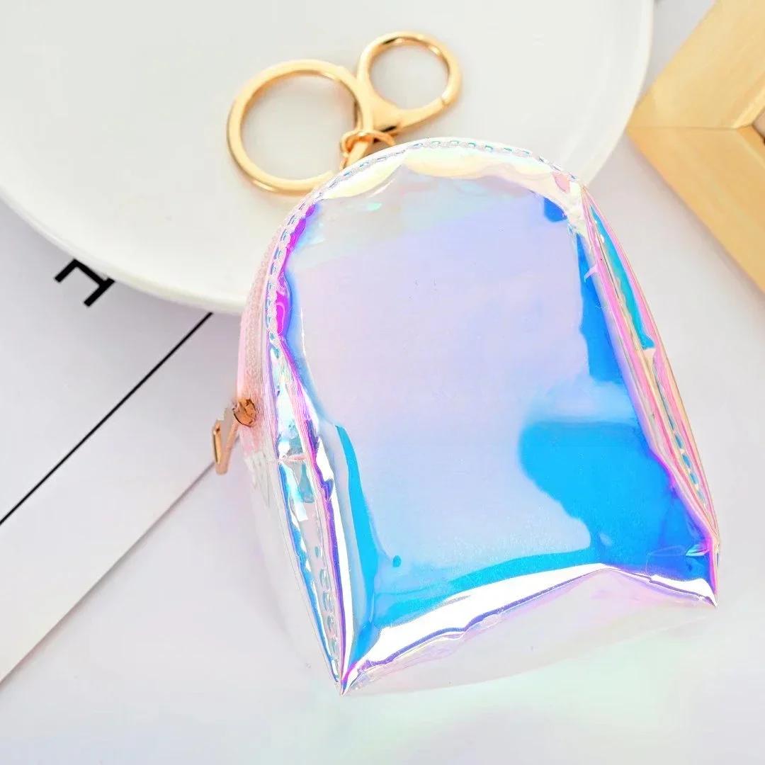 

Маленький рюкзак Laser, детская сумка для мелочи, студенческий маленький кошелек для монет, детский кошелек, мини-кошелек, сумка Kawaii с подвеской и брелком